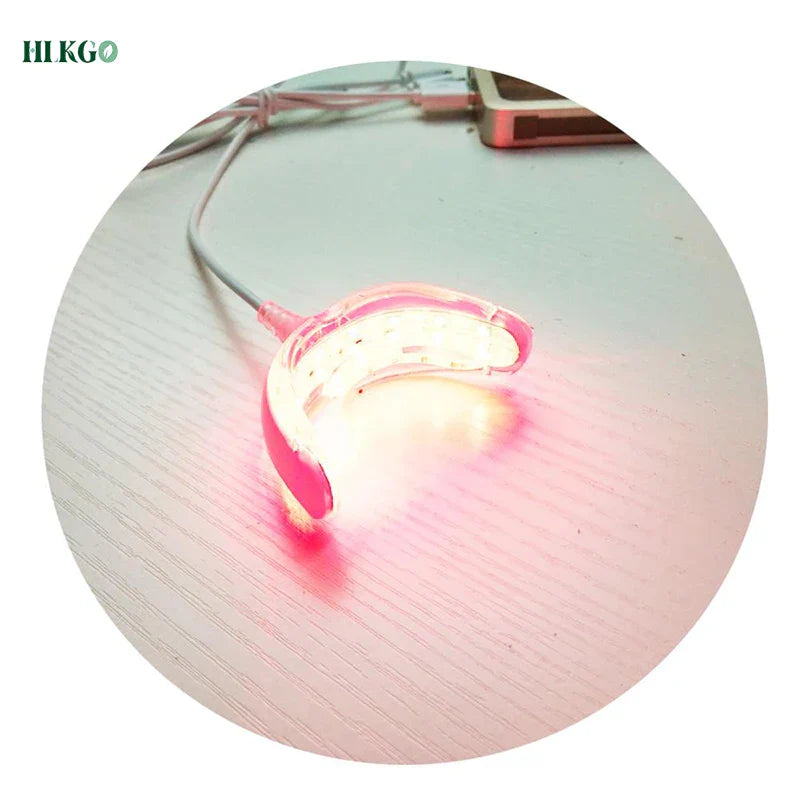 LED White Light Teeth Whitening System Kit Tooth