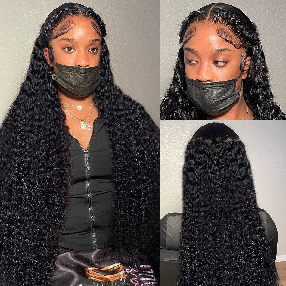 Brazilian 30 inch 13x6 HD Transparent Loose Curly