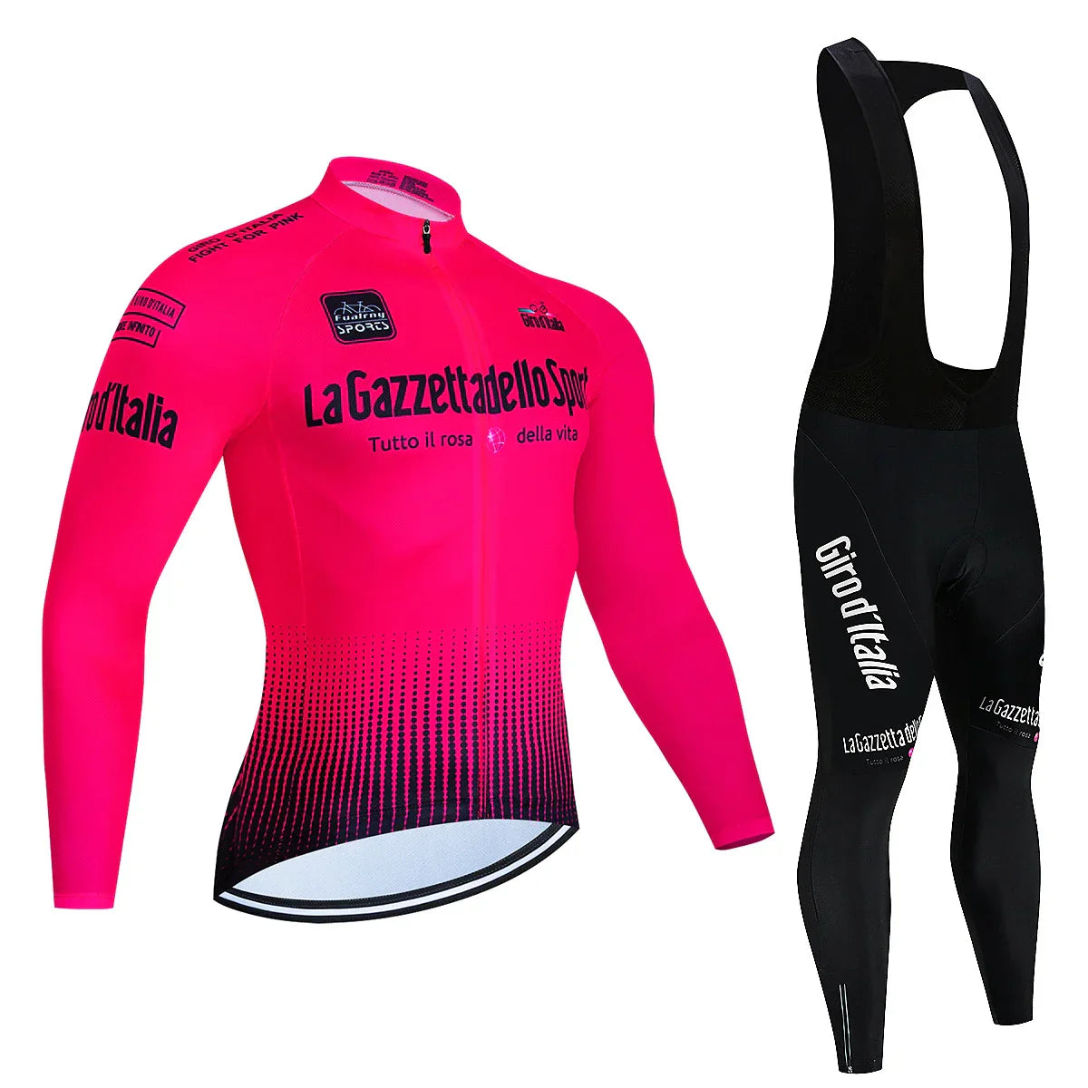 Tour De Italy D'ITALIA Cycling Jersey Set Premium