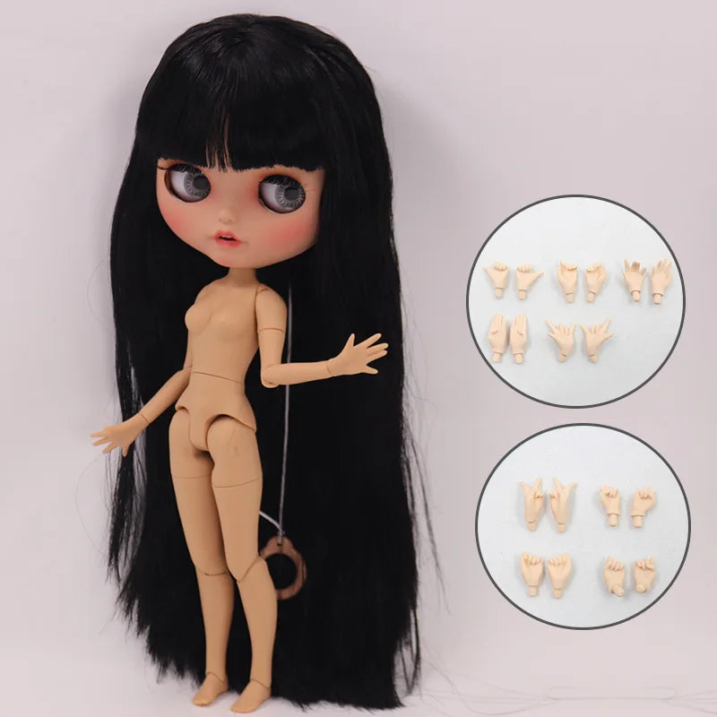 ICY DBS Blyth Doll Pouting Mouth Tan Skin
