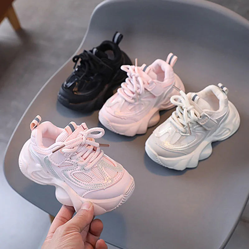 Children Spring Autumn New Sneakers Kid's Mesh Breathable