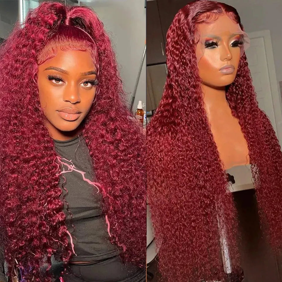 13x6 13x4 HD Deep Wave Lace Frontal Wig