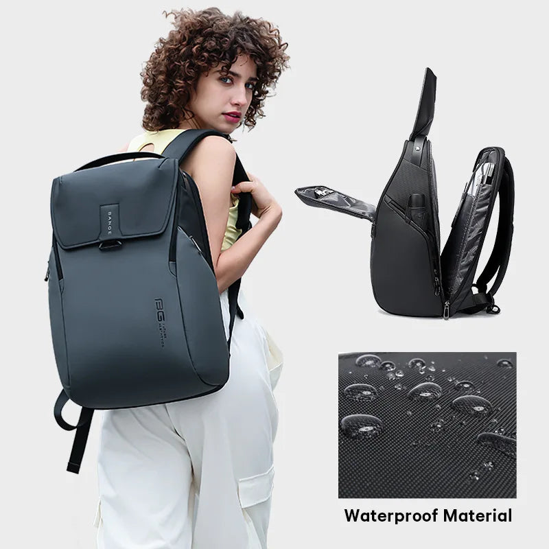 Mochila bange Fashion Waterproof School Travel Bag Backpack