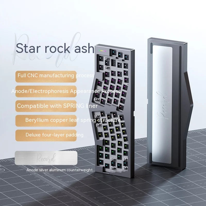 WEIKAV RECORD Mechanical Keyboard Aluminium Kits Hot Swap