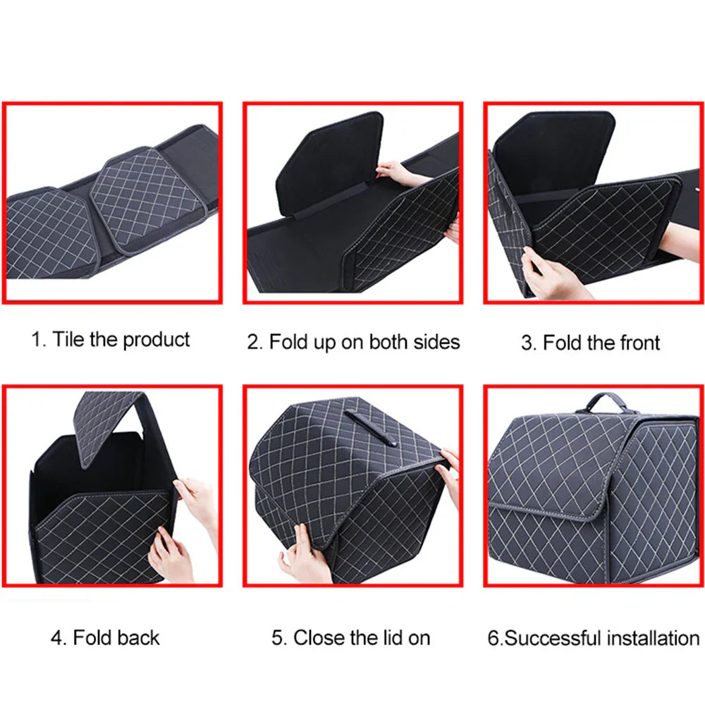Car trunk storage box Large Capacity Auto Multiuse