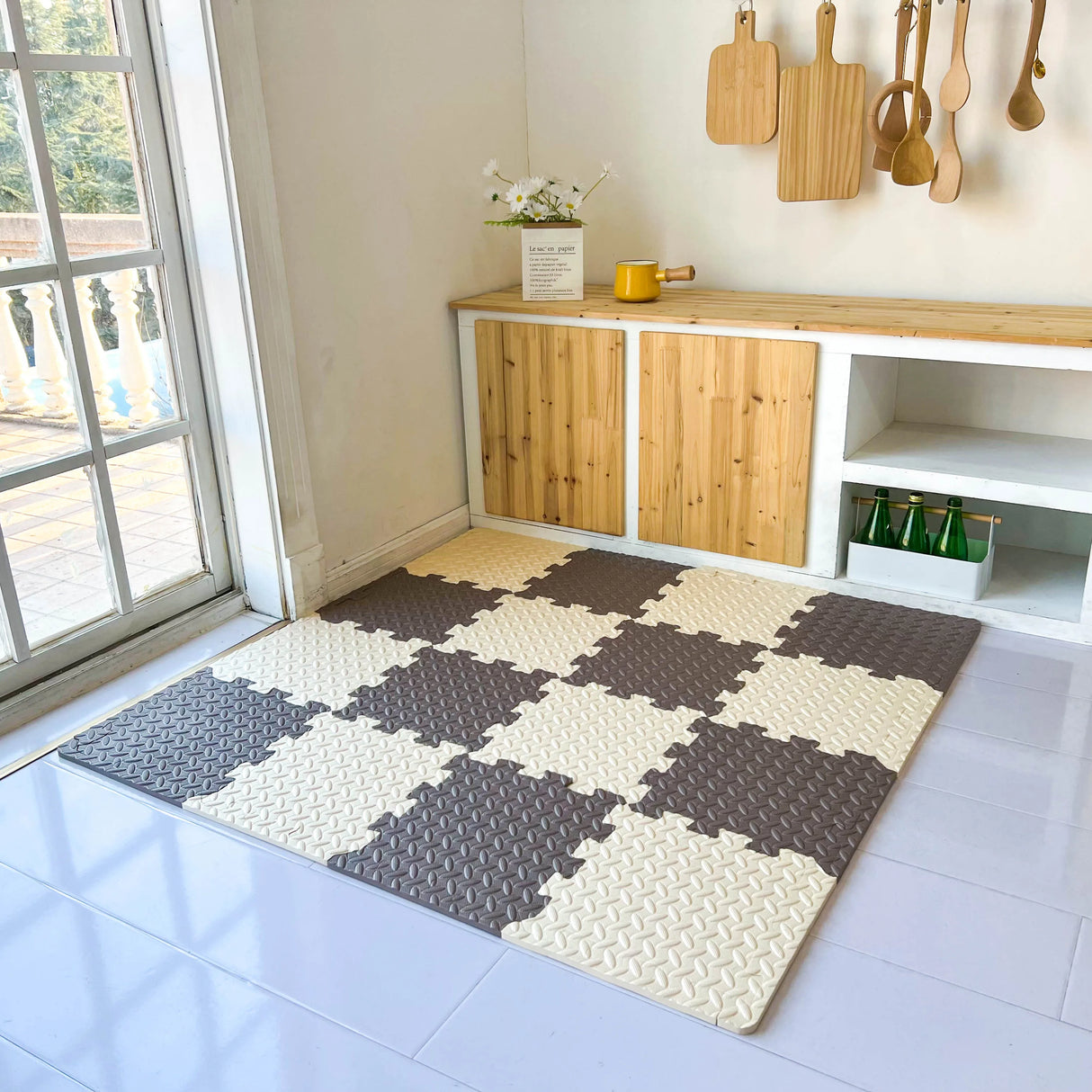 16pcs 30*30cm Puzzle Mat For Children Thick Baby