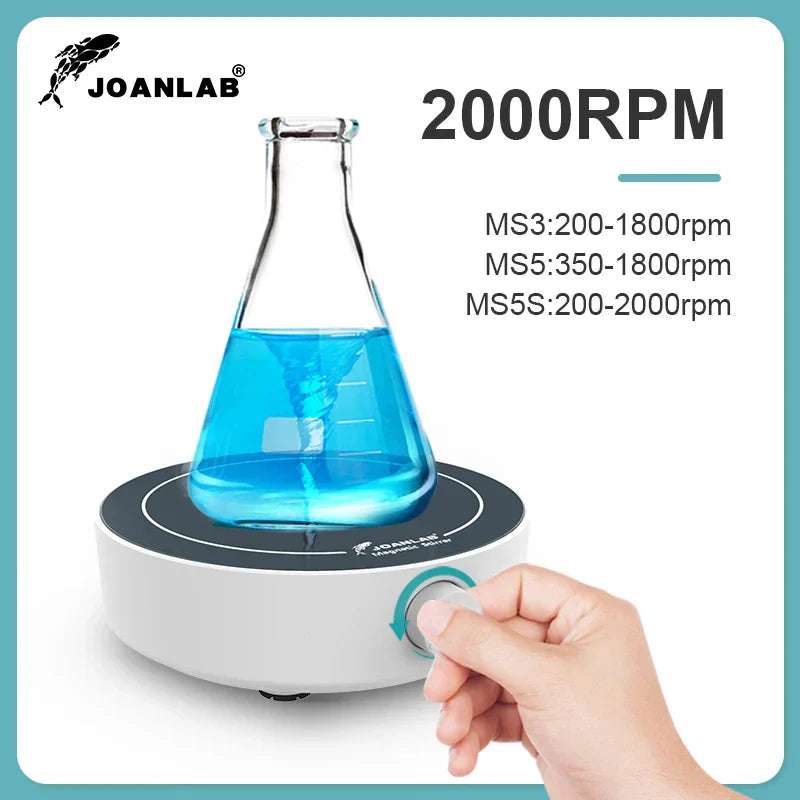 JOANLAB Mini Magnetic Stirrer Laboratory Liquid Mixer Magnetic