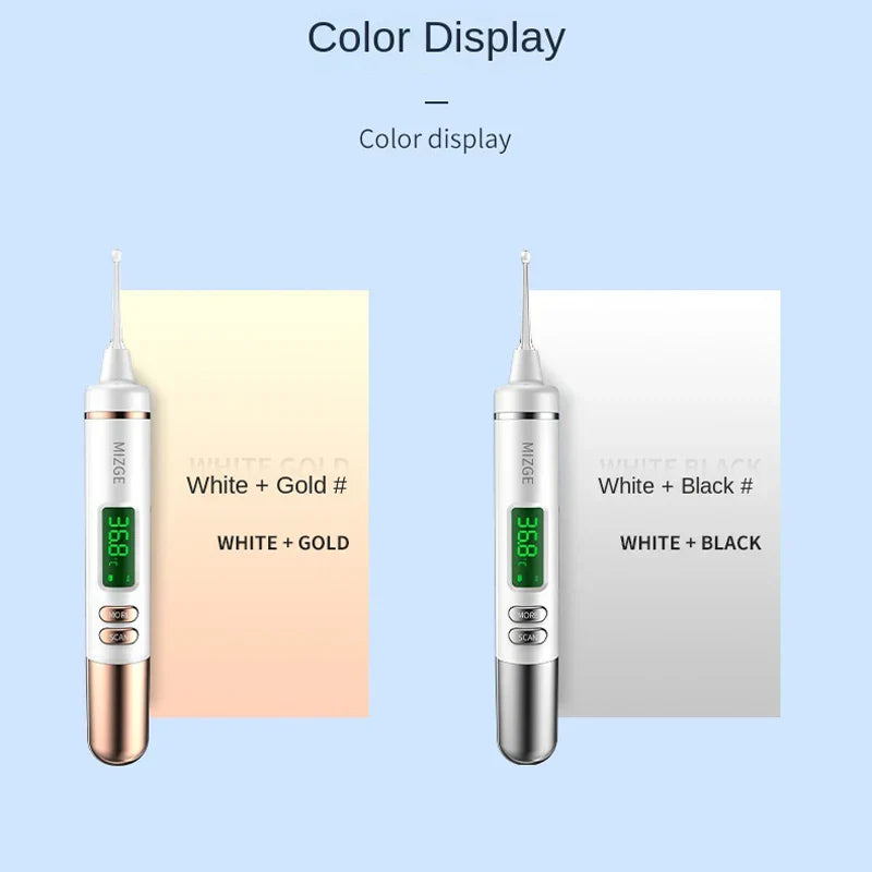 Smart Temperature Earpick Ear Cleaning Luminous Soft Silicone