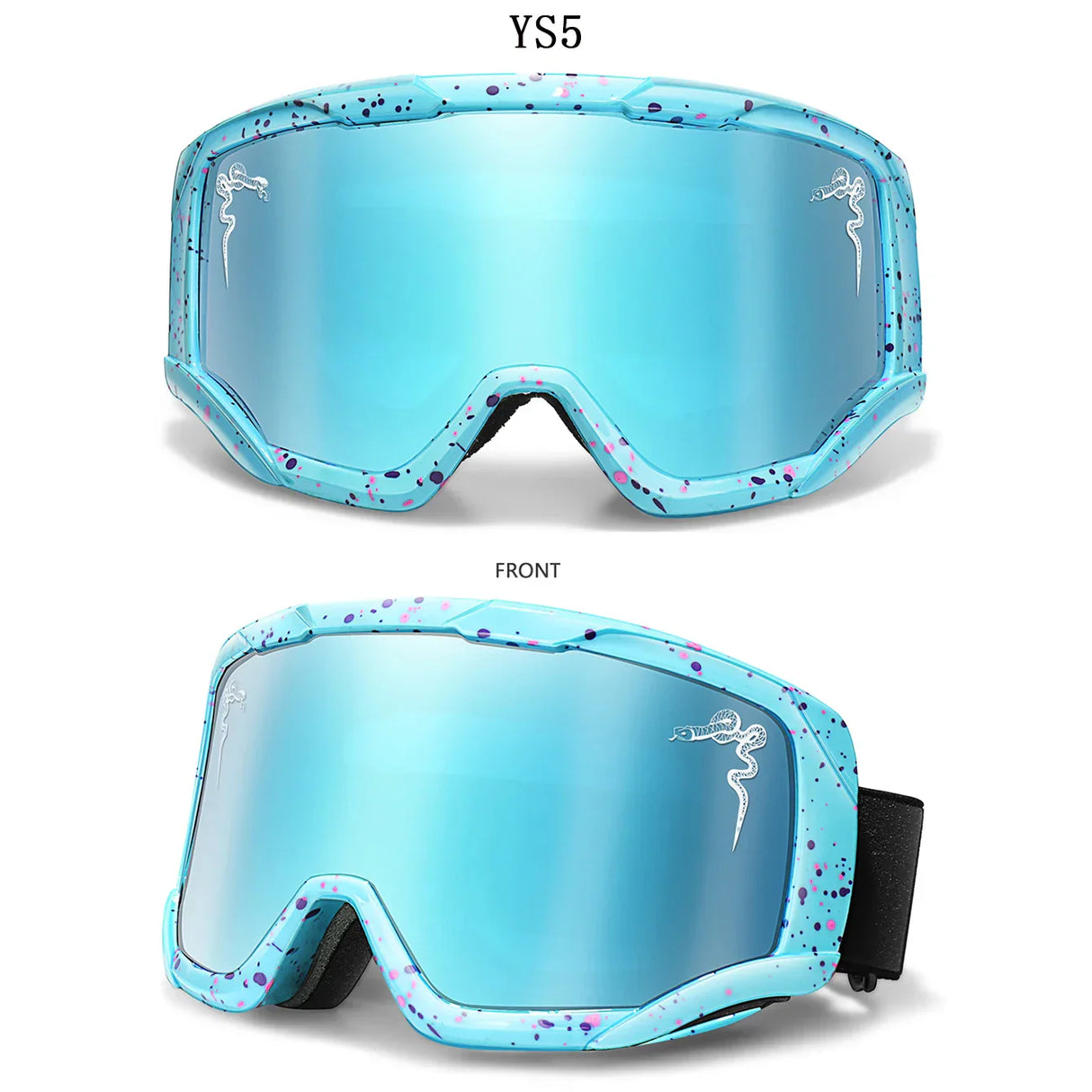 New Style Snow Goggles Double Layers Ski Snowboard