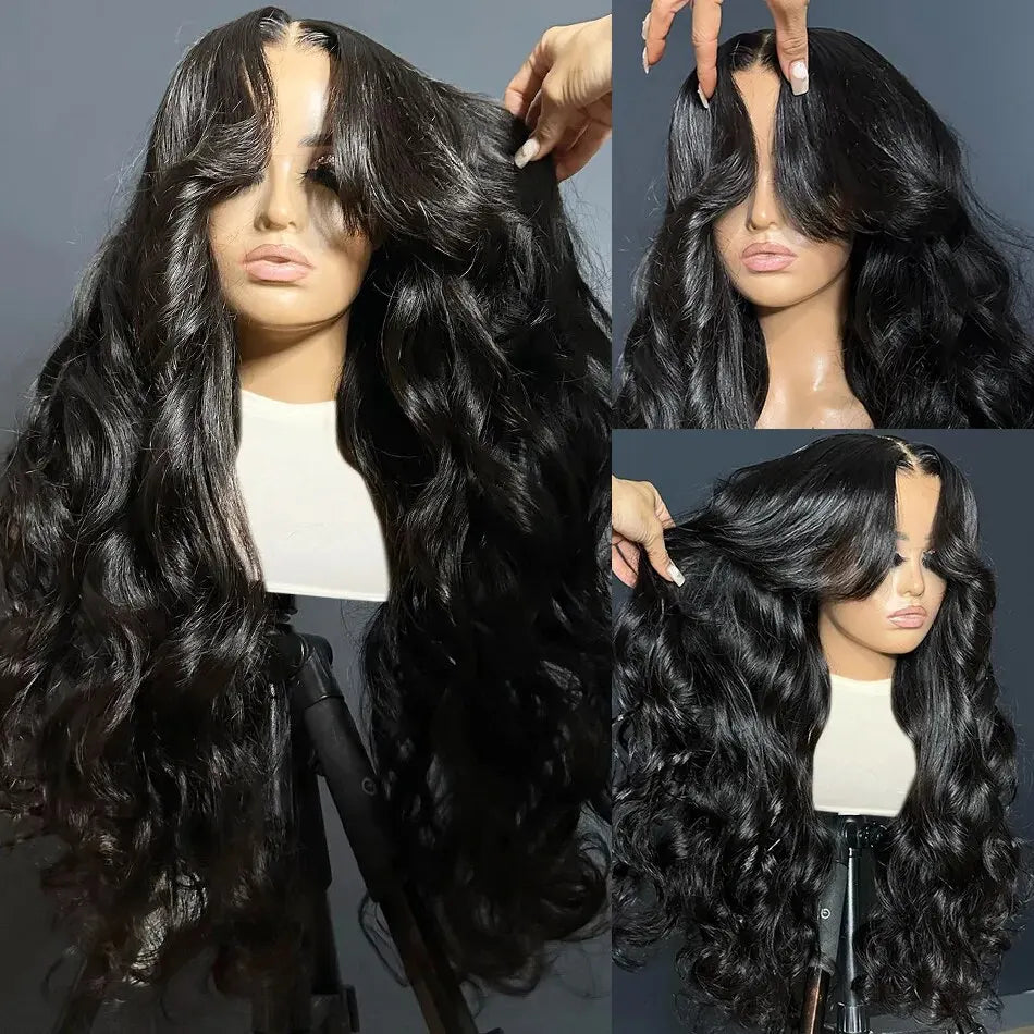 30 40 Inch Body Wave 13x6 HD Transparent
