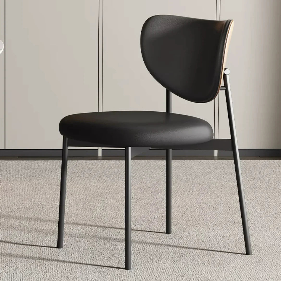 Italian-Style Light Luxury Dining Chair Home Minimalist Nordic