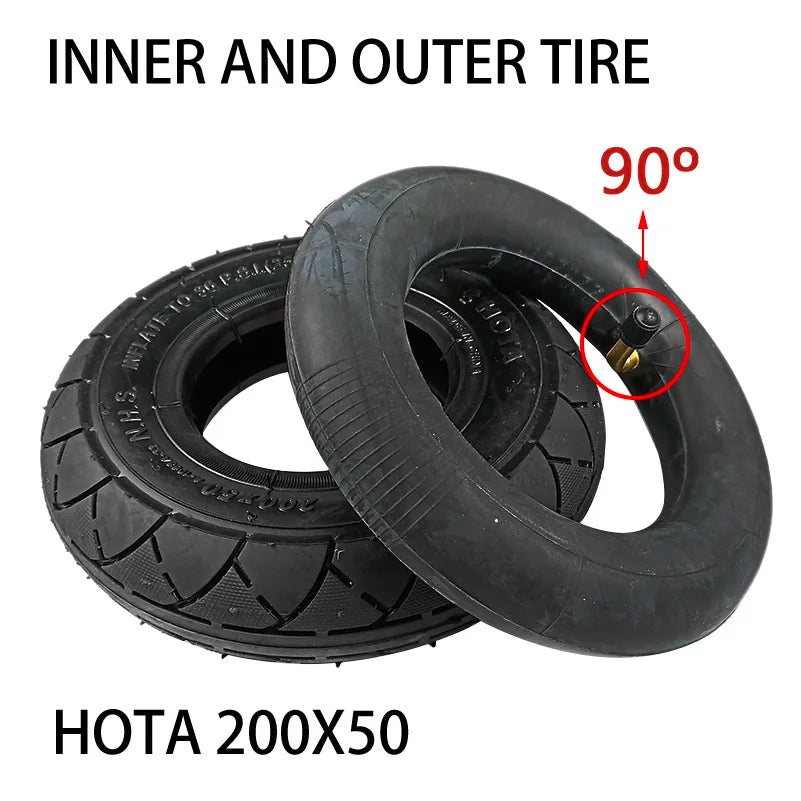 8" Electric Scooter Tire & Tube (200x50)