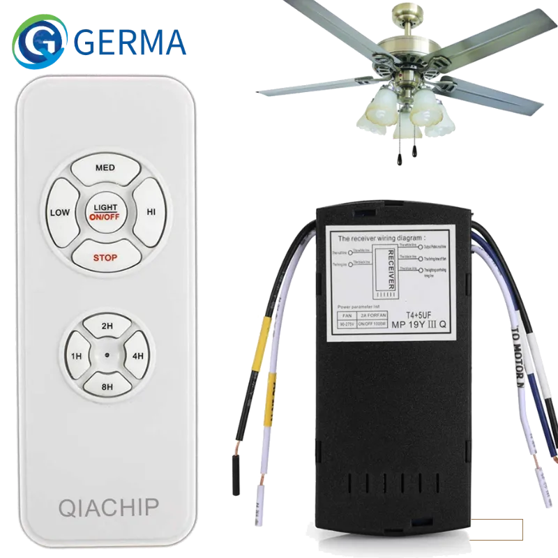 GERMA Universal Ceiling Fan Lamp Remote Control Kit
