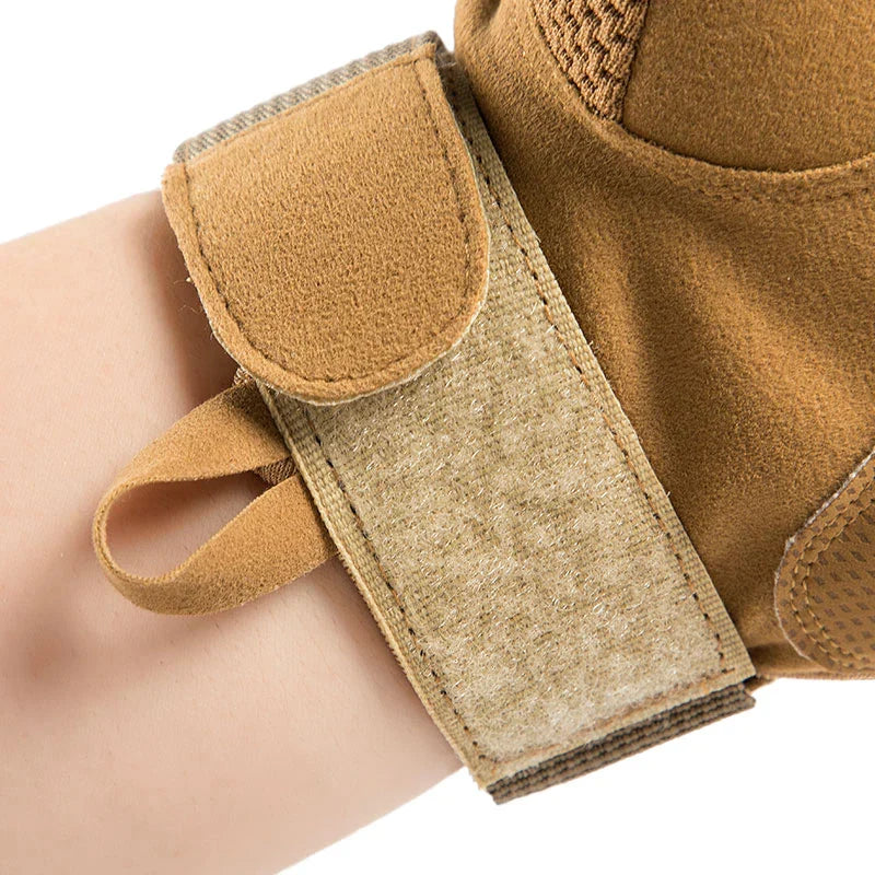 Men's and women's PU leather tactical gloves, military