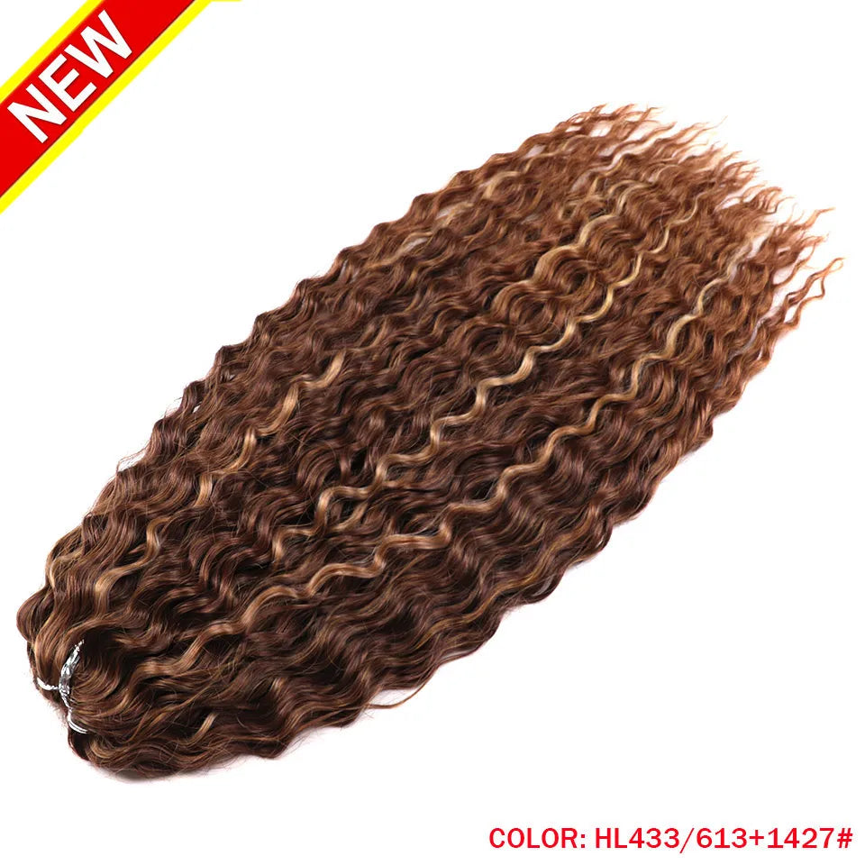 Ariel Hair Synthetic Twist Crochet Curly Hair 24