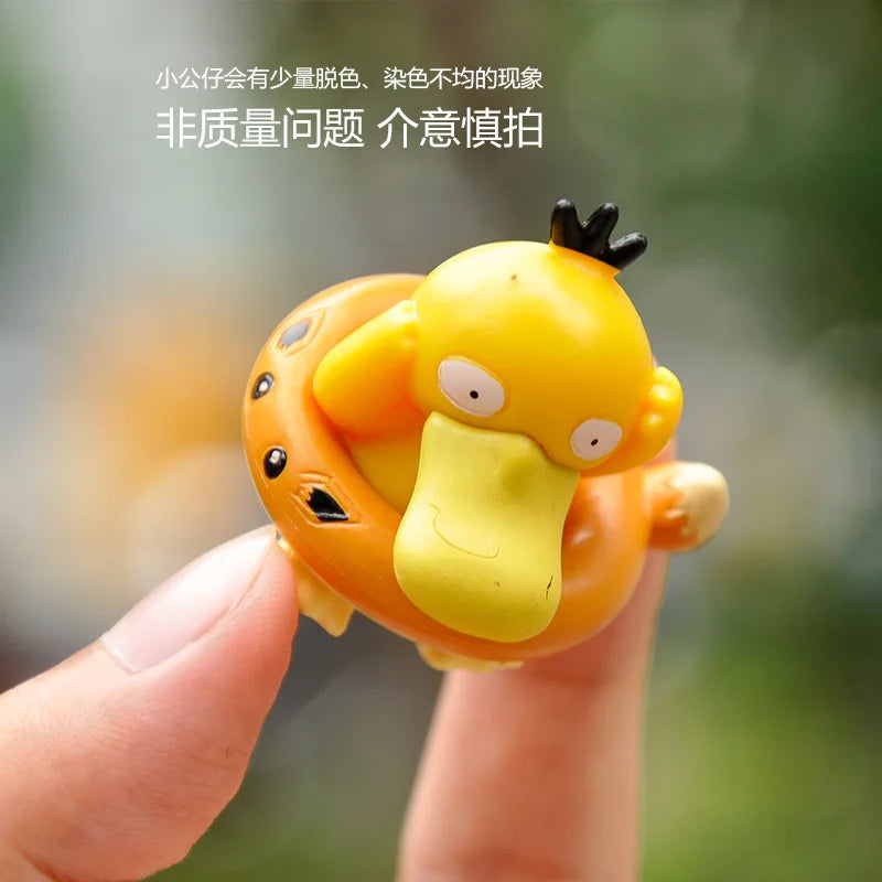 8pcs/set Pokemon Pikachu Figure Ornaments Decoration Jenny Turtle