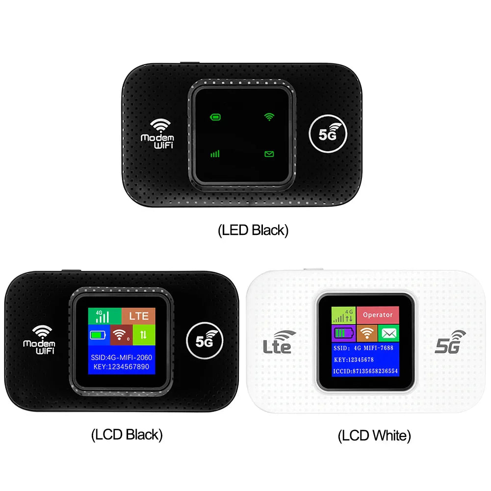 4G LTE Portable WiFi Device Wireless WiFi Router