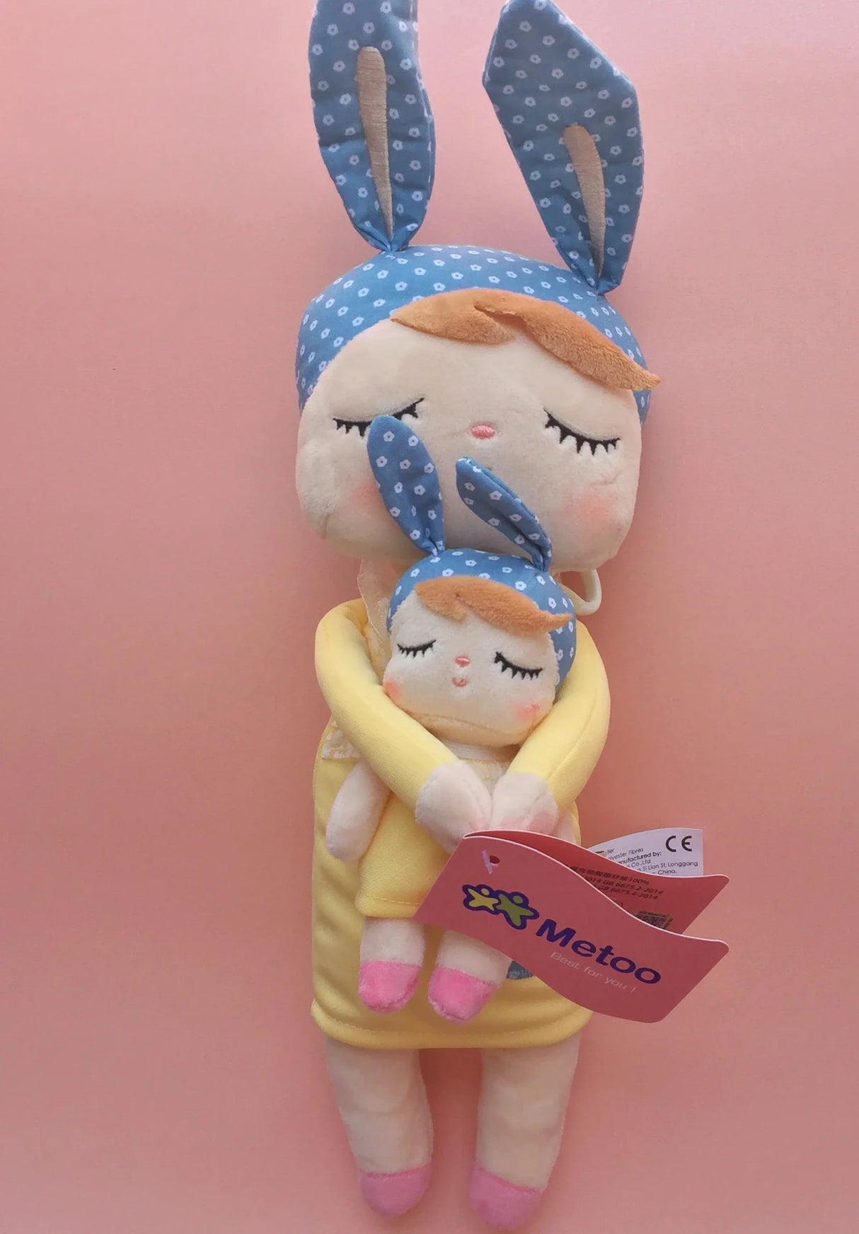 Metoo Doll Stuffed Toys Kawaii Mother and Kid