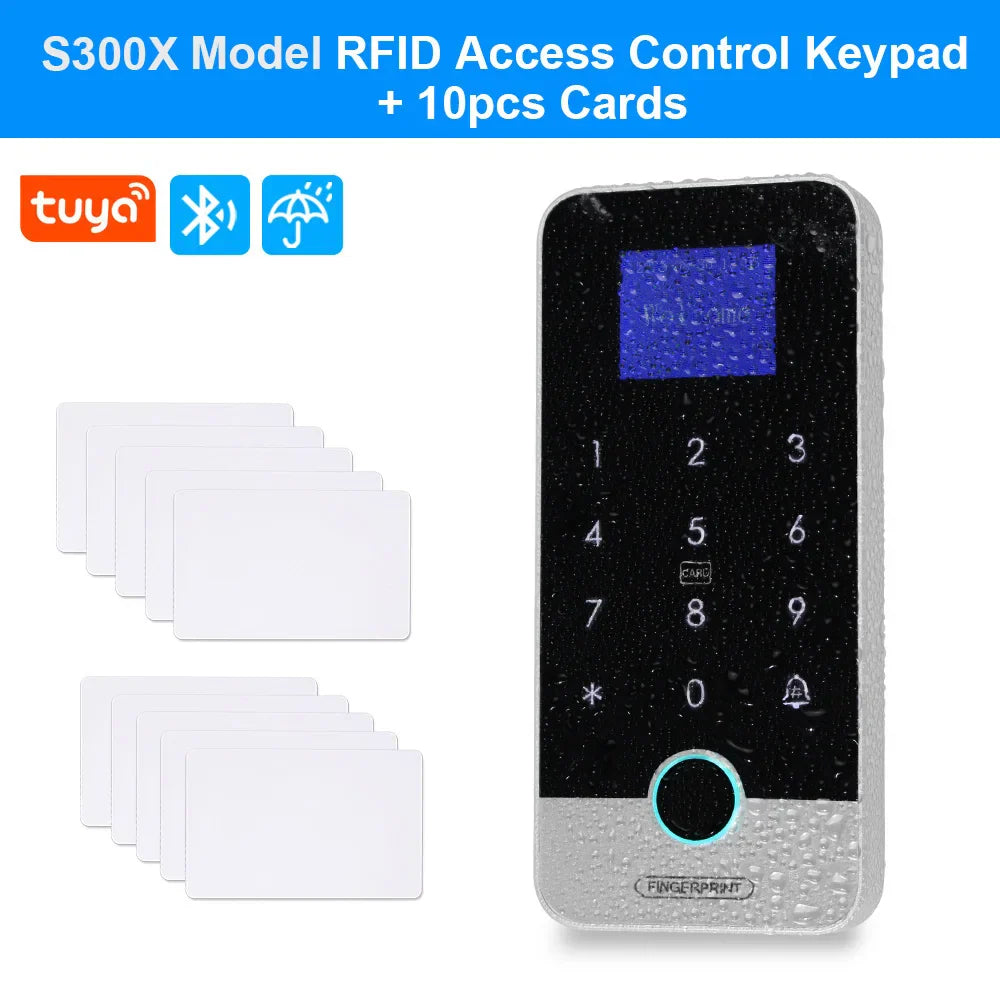 Bluetooth Tuya APP Smart Fingerprint RFID Access Control