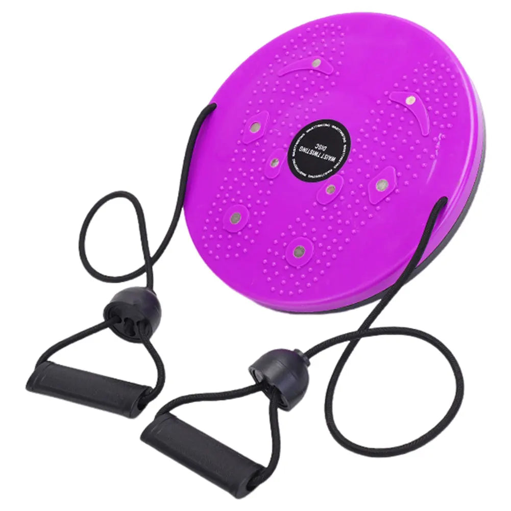 Aerobic Fitness Disc with Pull Rope Waist Slimming