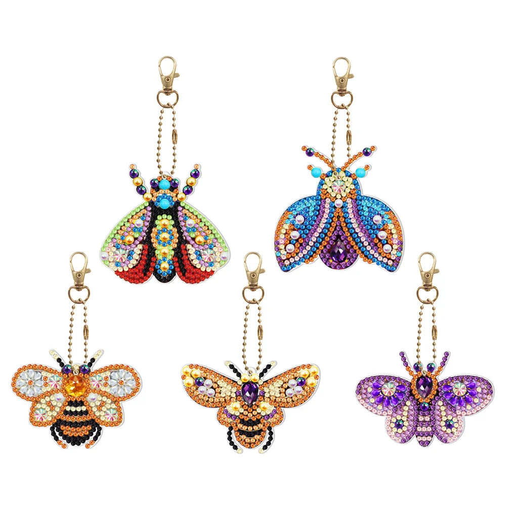 Disney animal key DIY Diamond Painting Keychain Embroidery