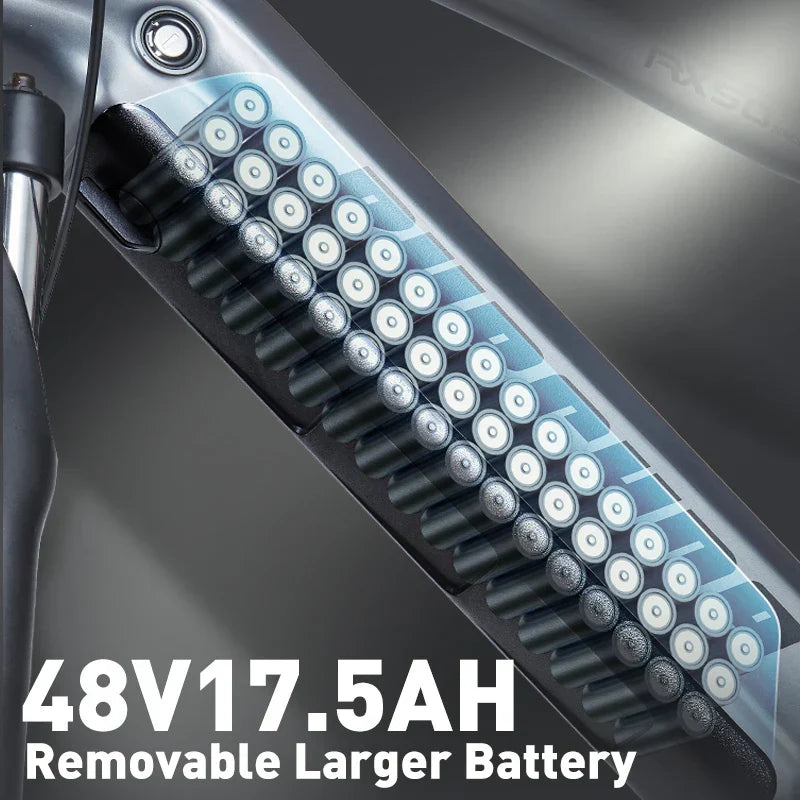 BURCHDA RX80 Adult Electric bike 1000w Motor 48V