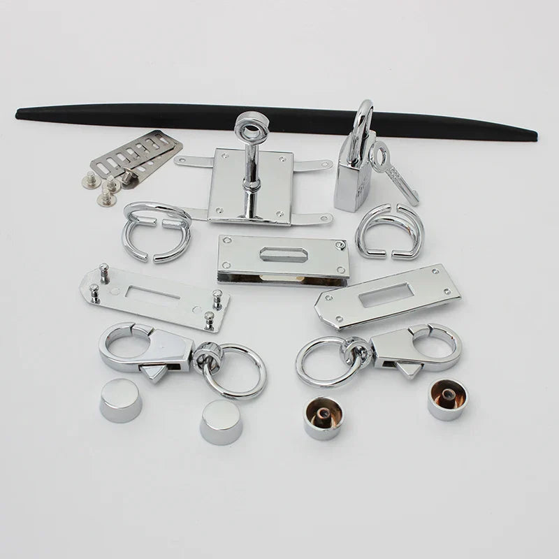 New Rectangle Eyelets Hanger Metal Lock for Bag