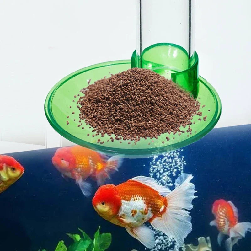 Aquarium Feeding Tube Acrylic Fish Shrimp Feeder with