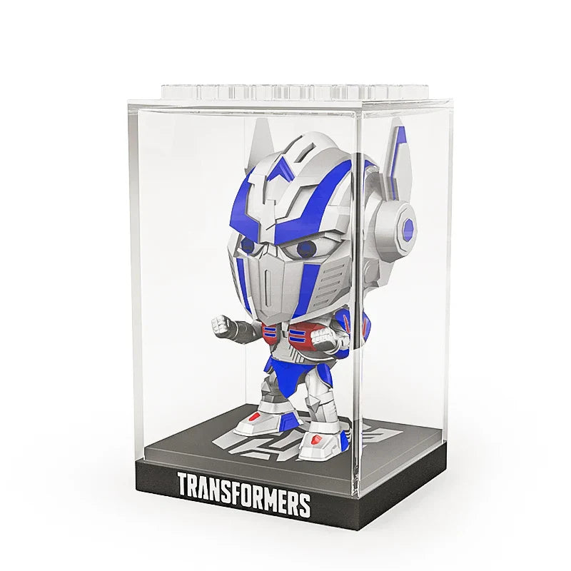 Transformation Robot toy 10cm acousto-optic bumblebee Optimus Prime