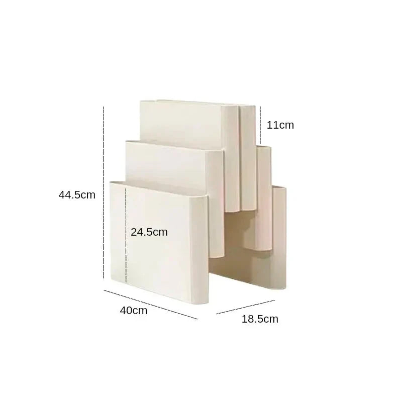 Nordic Bookshelf Mid-Ancient Floor Magazine Rack Internet Celebrity