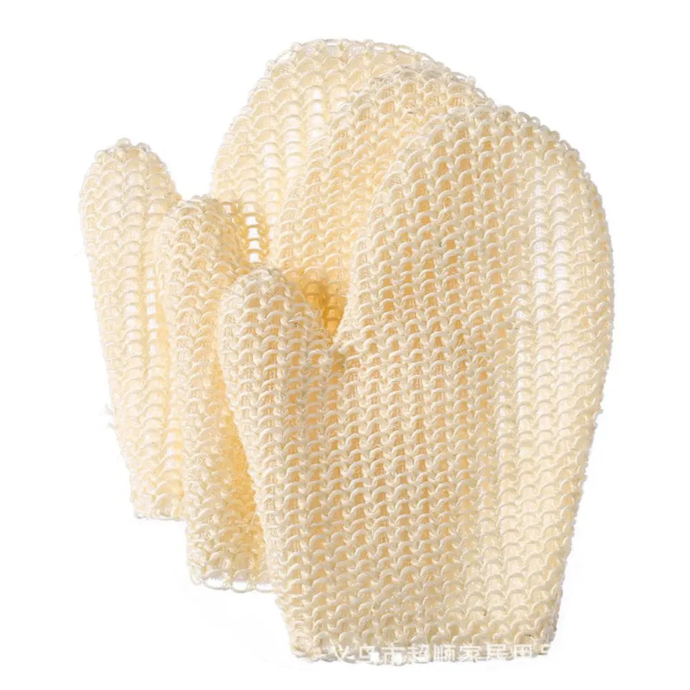 Comfortable Sisal Bath Gloves Household Item Body Wash