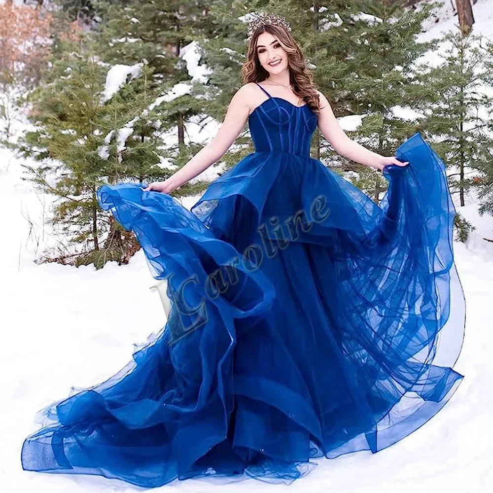 Caroline Birthday Tulle Princess Prom Ball Gown Dresses