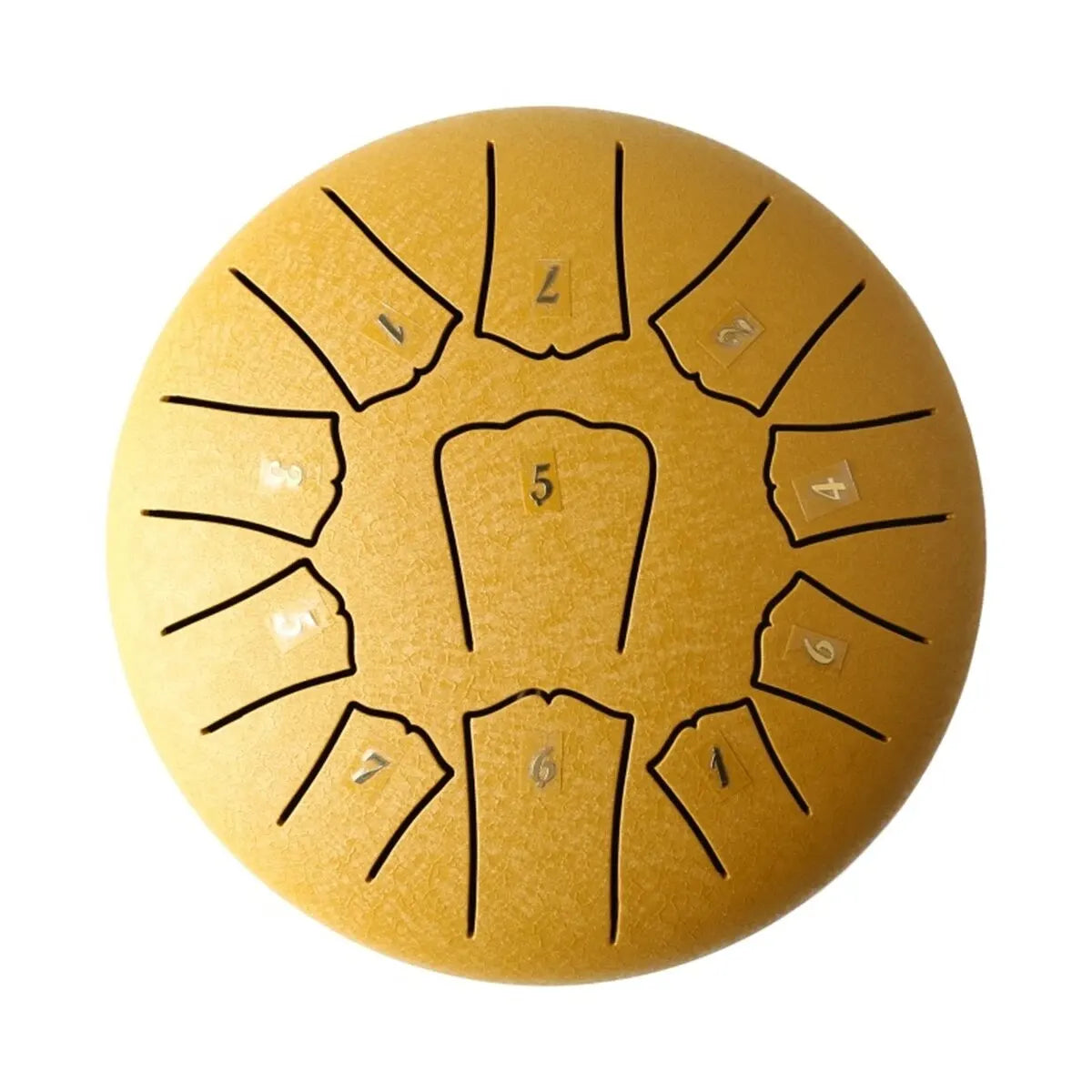Miwayer Mini Steel Tongue Drum 6 Inch 11