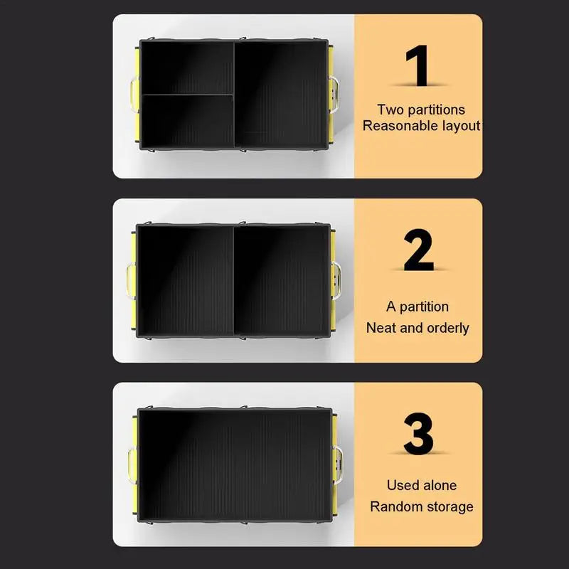 38L/48L/68L Car Trunk Organizer Box Foldable Auto Trunk