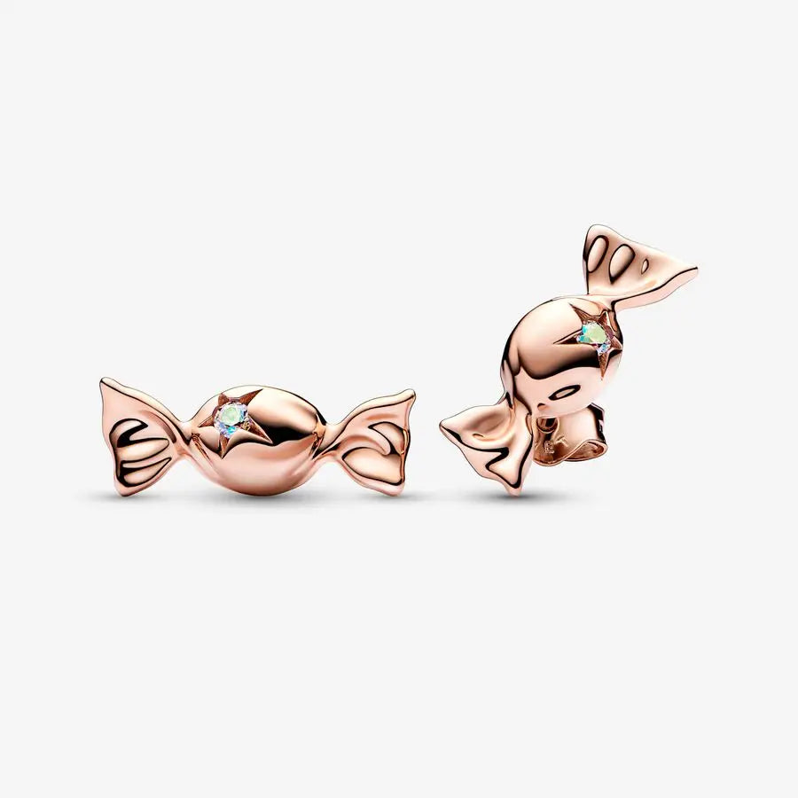 Rose Gold Hoop Earrings For Women 925 Silver