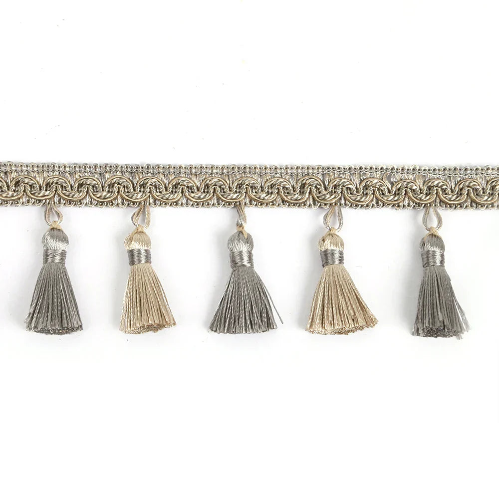 6M/Lot 9cm Width Curtain Fringe Tassel Trim Lace
