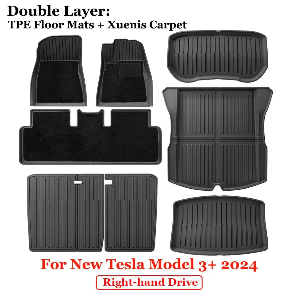 For 2024 New Tesla Model 3 Highland Floor