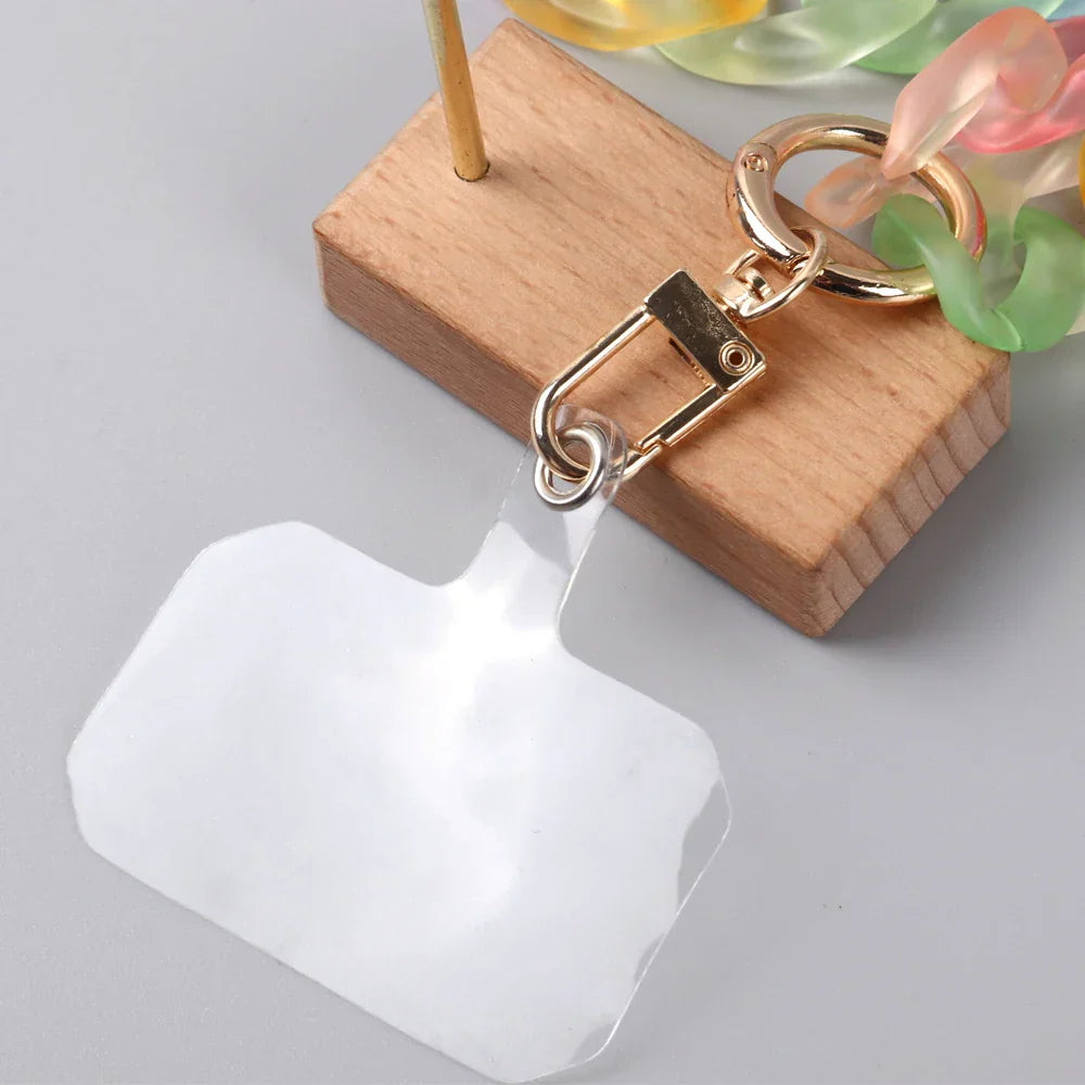 FishSheep 12 Colors Frosted Acrylic Chain Crossbody Phone