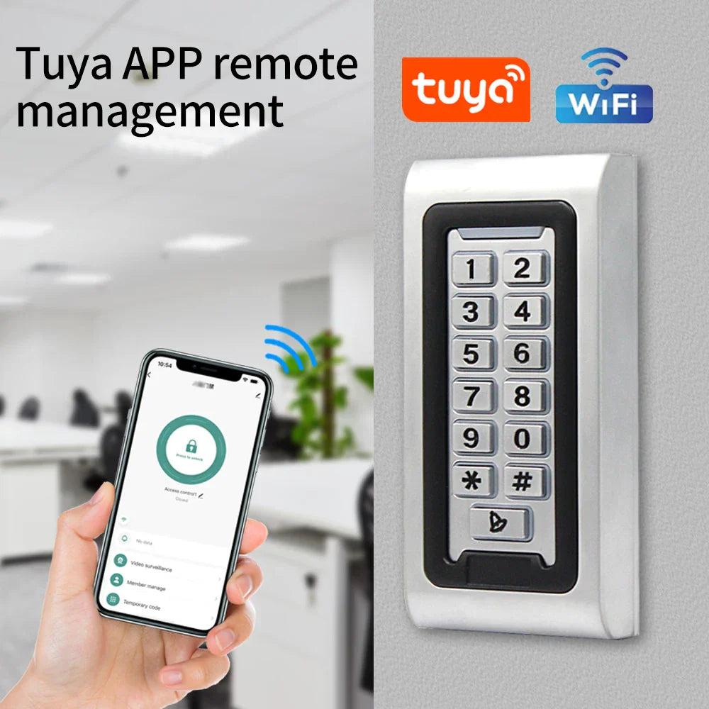 Smart Home Aluminum IP68 Waterproof Standalone RFID Access