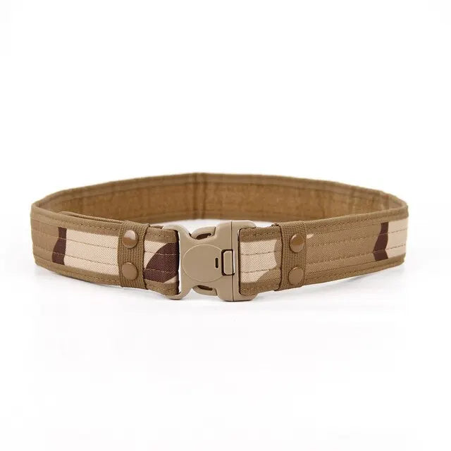 New Plastic Buckle Men Canvas Lengthened Thickened Tactical