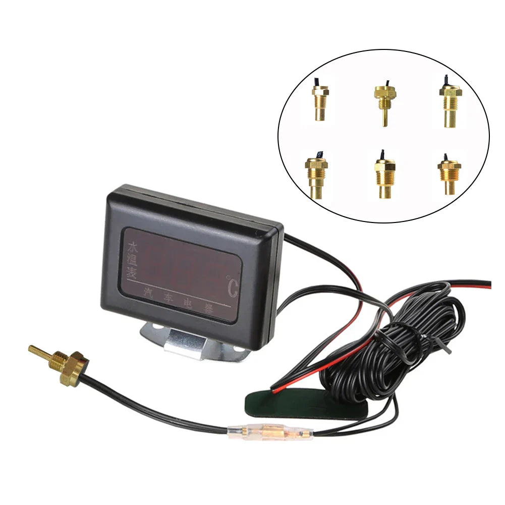 Universal 12V/24V Digital Water Temperature Gauge