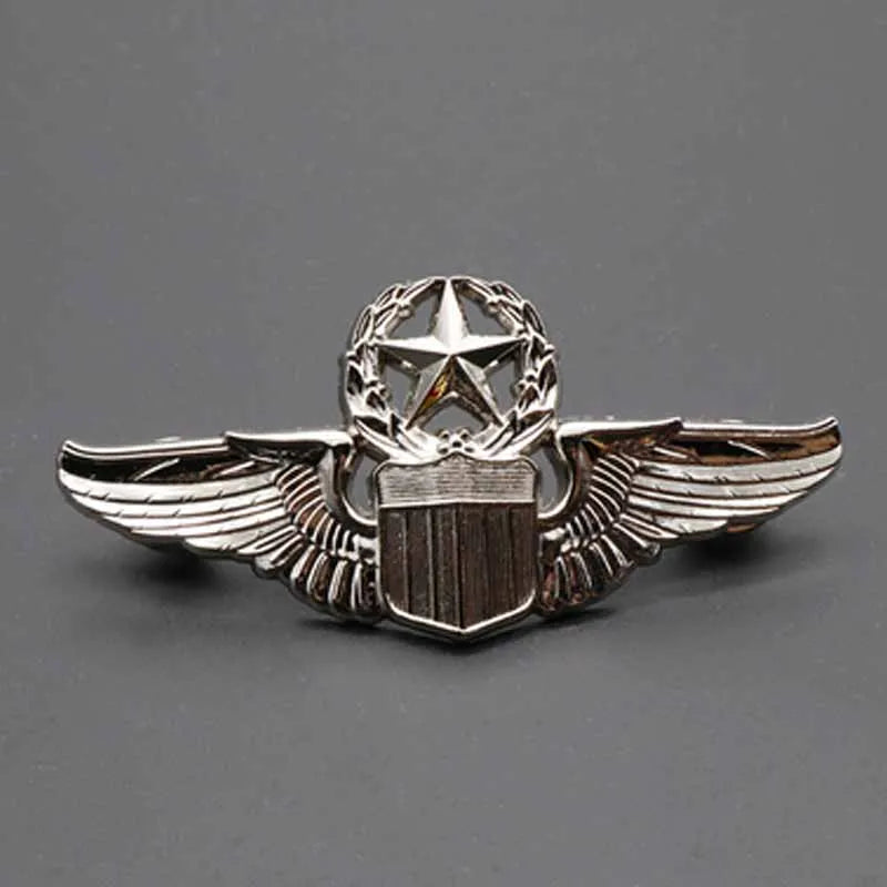 Classic Men Brooches Vintage WWII USAF Wings Military