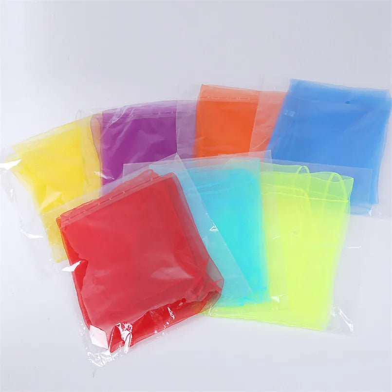 510Pcs Candy Color Gymnastics Scarves For Outdoor Game