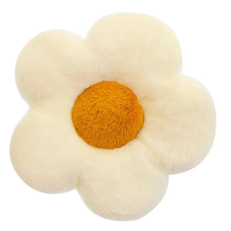 35cm Stuffed Daisy Flower Seat Cushion Sunflower Shape