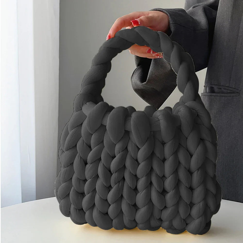 Ladies Casual Bag Handwoven Shopping Bag Icelandic Wool