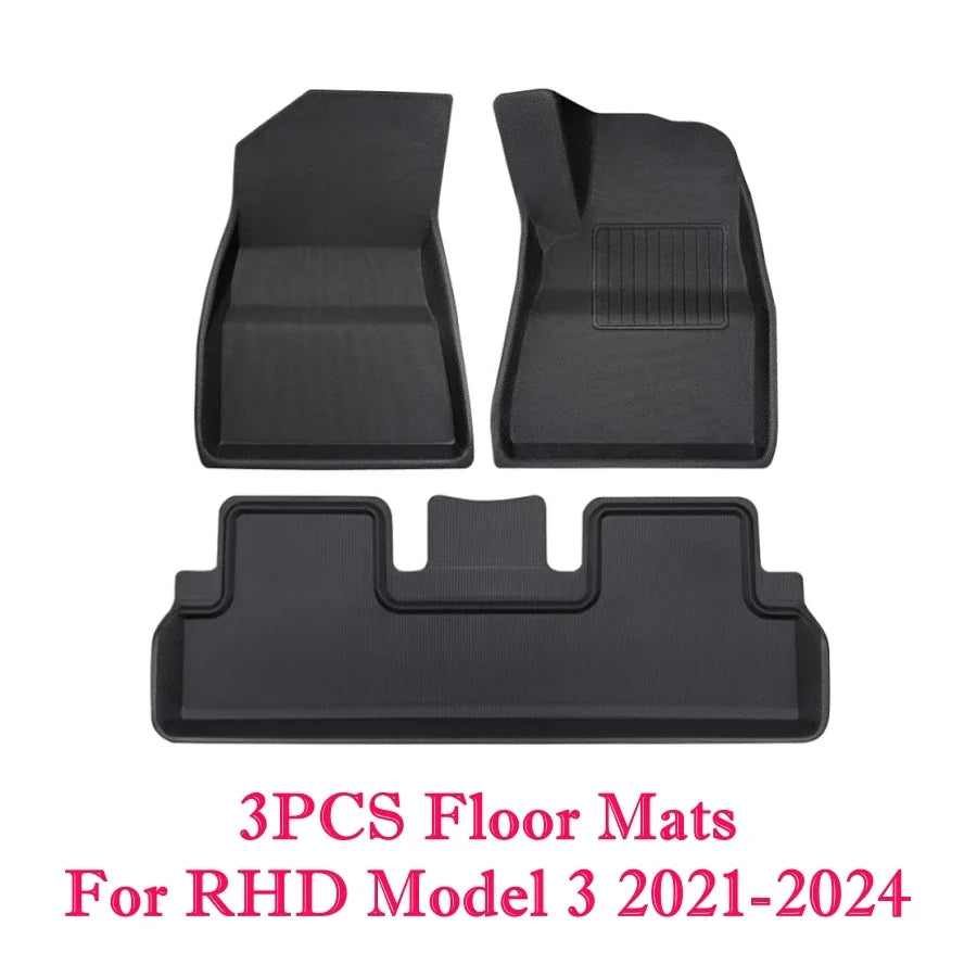 Newest Tesla Model 3+ 2024 Floor Mats 2023-2021