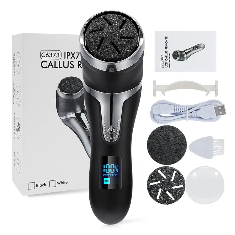 Rechargeable Electric Foot File Electric Pedicure Sander IPX7