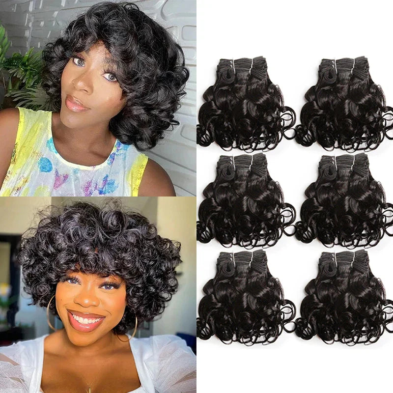 Hair Bundles With Closure Natural Brazilian Hair Weave