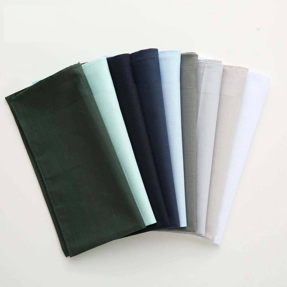 Cotton high-end solid color Handkerchief Park Mountain Road