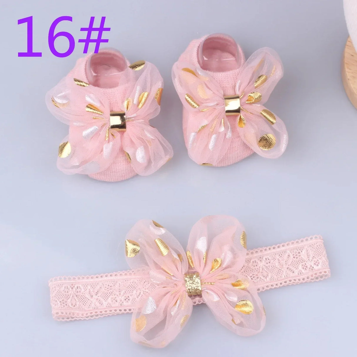 1 Set Cute Gift Bow Flowers Baby Girls